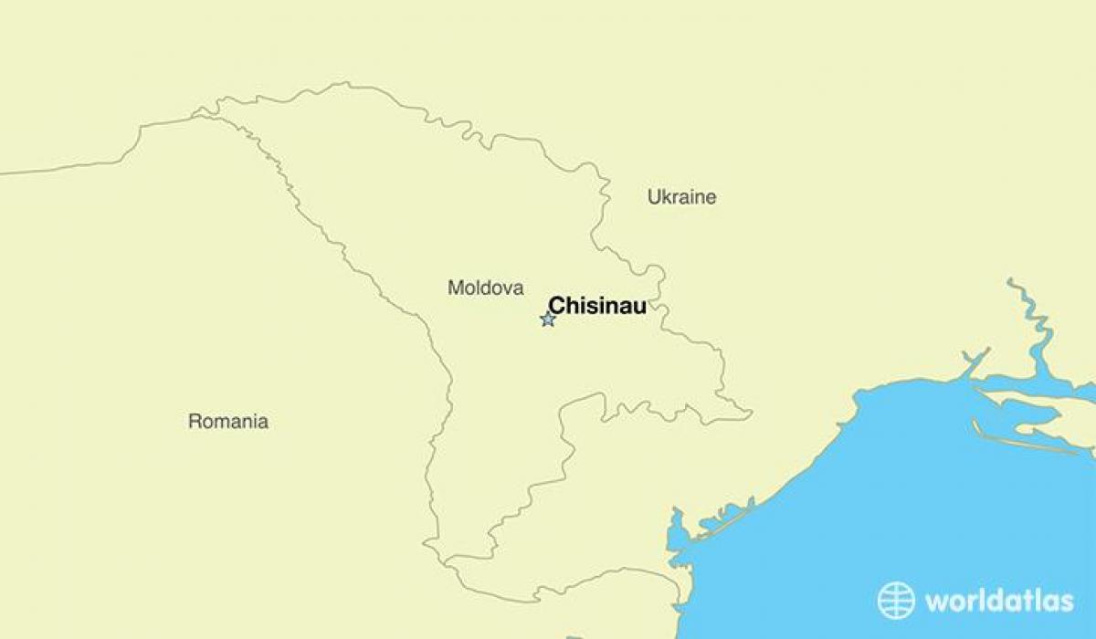 ನಕ್ಷೆ chisinau ಮೊಲ್ಡೊವಾ